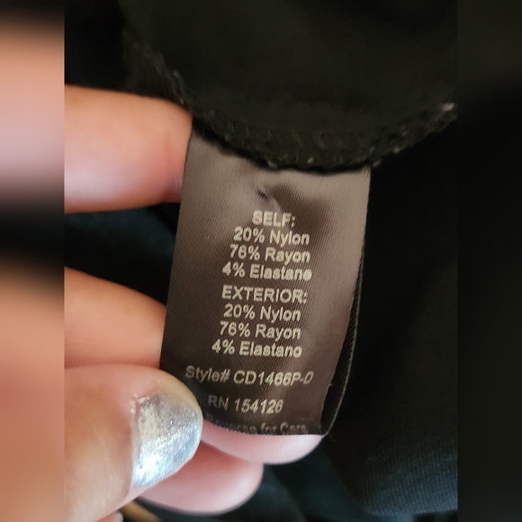 HAUTE FOX Black Lace-Up Mini Dress Plus Size - Picture 11 of 12